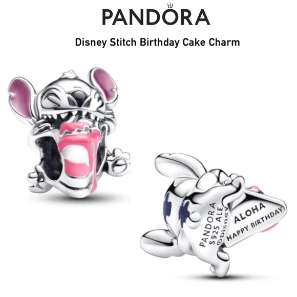 Pandora Jewelry - PANDORA DISNEY Stitch BIRTHDAY Cake Charm w/box